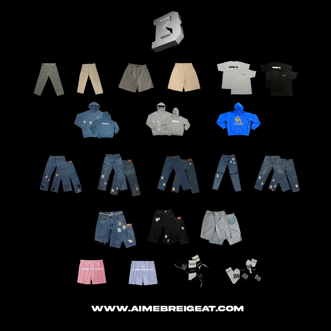 Création du site e-commerce de la marque AIMEBREIGEAT par creativeMIND, agence web à Montréal spécialisée en mode urbaine, design épuré et SEO
